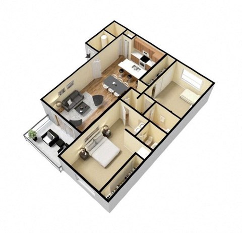 Two Bedroom Two Bath